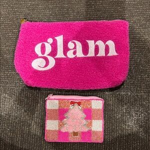 Pink Glam Pouch Set